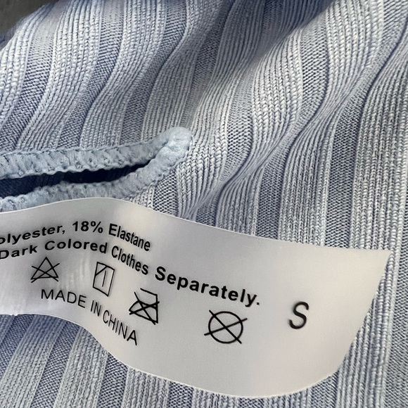 Two Piece Bikini Set with Cross Front Top - Picture 6 of 6